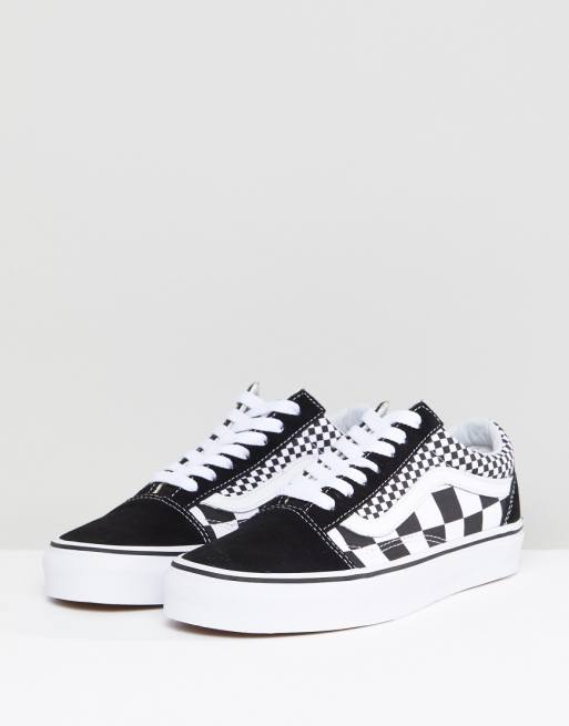 vans motif damier vans motif damier