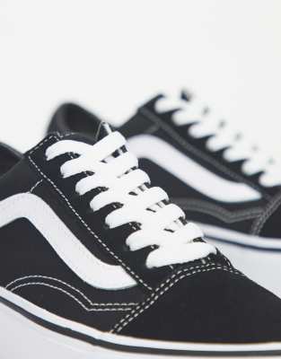 vans old skool noir blanc