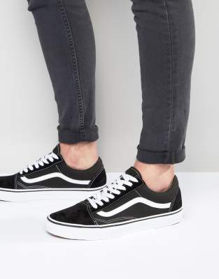 vans old skool with jeans