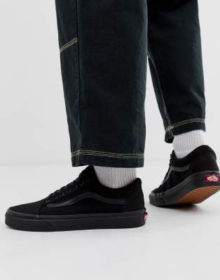 black old skool vans asos