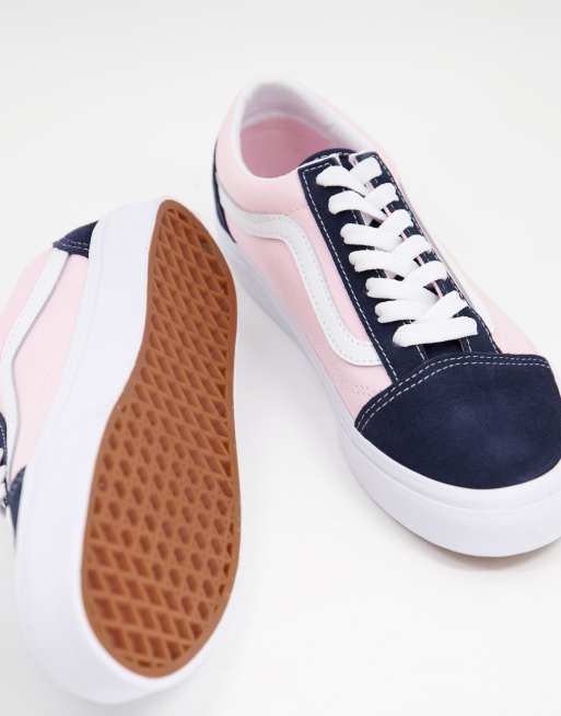 Vans Old Skool Baskets Rose et noir