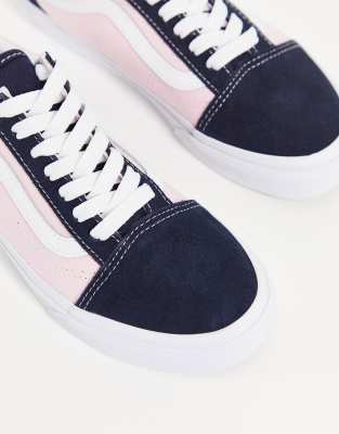 vans nere e rosa