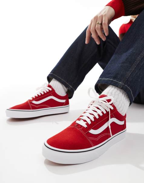 Vans - Old Skool - Baskets - Rouge formule 1/blanc pur - view 1