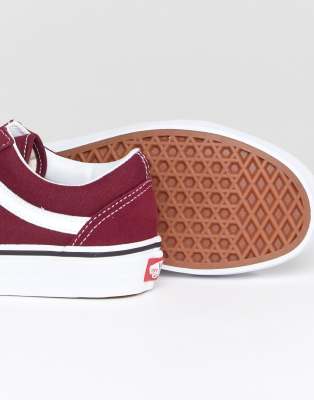 vans bordeaux fille