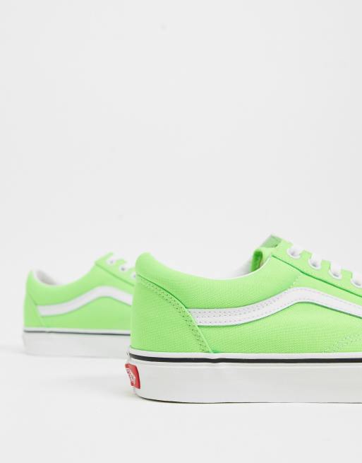 Vans store vert fluo