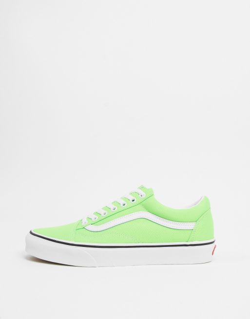 Vans store vert fluo