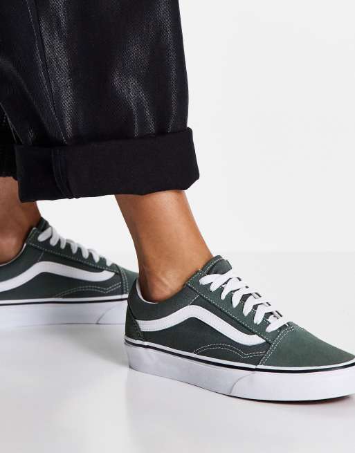 Vans verte et clearance grise