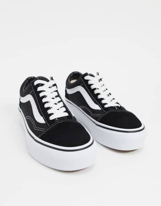 Vans old skool platform cheap black friday