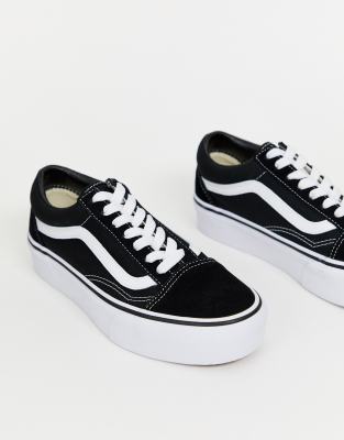 vans loafers black