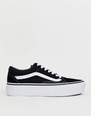 vans old skool black for women