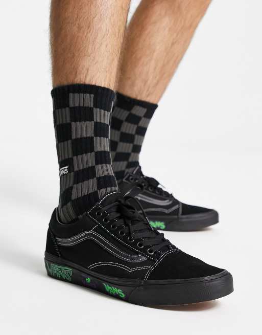 Vans Old Skool Blackout sneakers in black