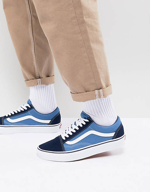 Vans – Old Skool – Blaue Sneaker, VD3HNVY