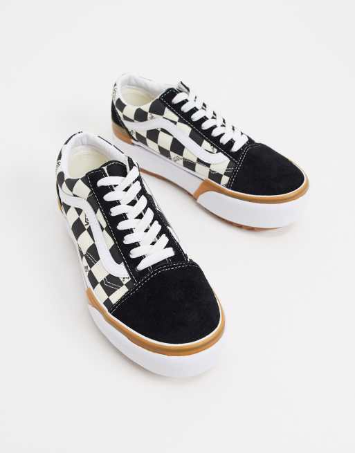 Buty vans old 2025 skool w kratkę