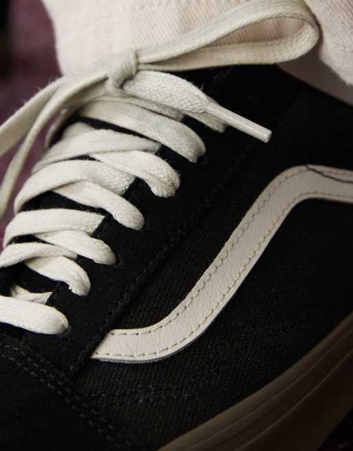 Vans Old Skool canvas sneakers in black