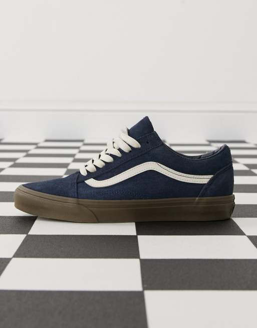 Vans Old Skool canvas sneakers in navy