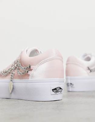 old skool light pink vans