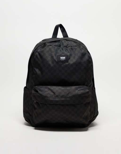 Vans Old Skool Check Backpack In Black Asos 1876