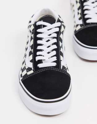 vans checkered trainers