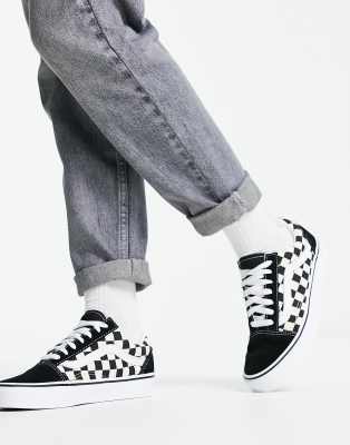 vans checkered ultracush