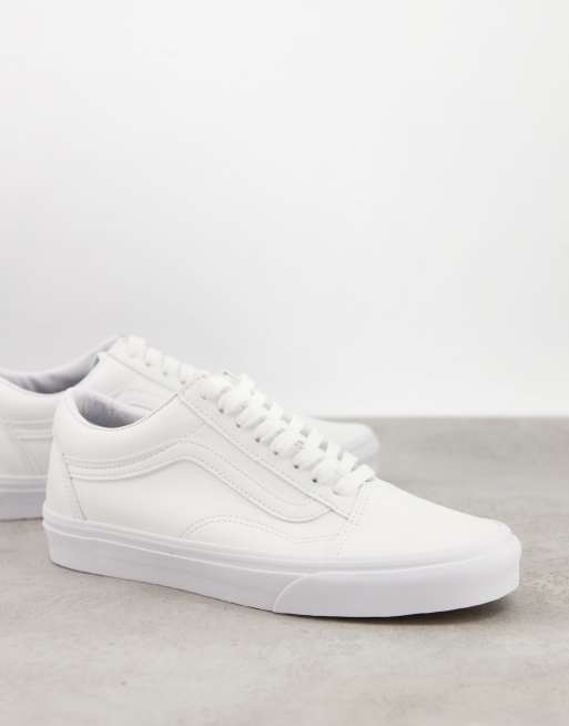 Vans old skool store classic white