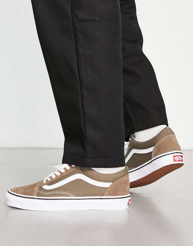 Vans Old Skool Color Theory sneakers in light brown 1