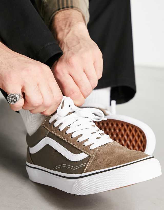 Vans Old Skool Color Theory sneakers in light brown 2