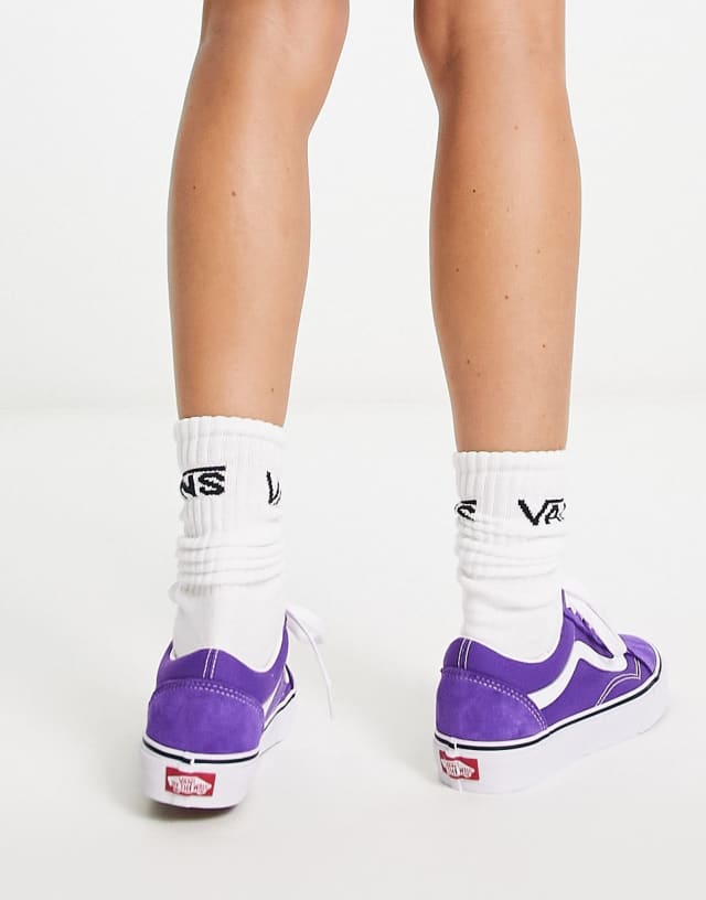 Vans Old Skool Color Theory sneakers in purple 0