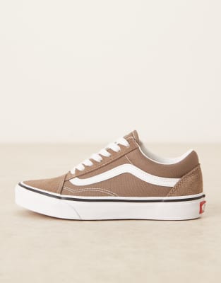 Vans Old Skool Color Theory Sneakers In Brown