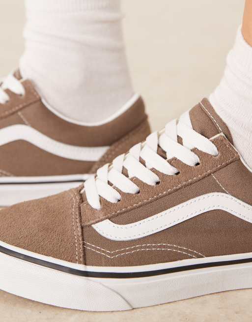 Vans Old Skool color theory sneakers in walnut brown | ASOS display picture 2