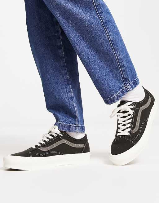 Vans Old Skool Color Theory tapered sneakers in dark gray