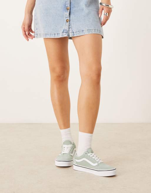 Vans – Old Skool Colour Theory – Sneaker in Hellgrün , 3 von 5
