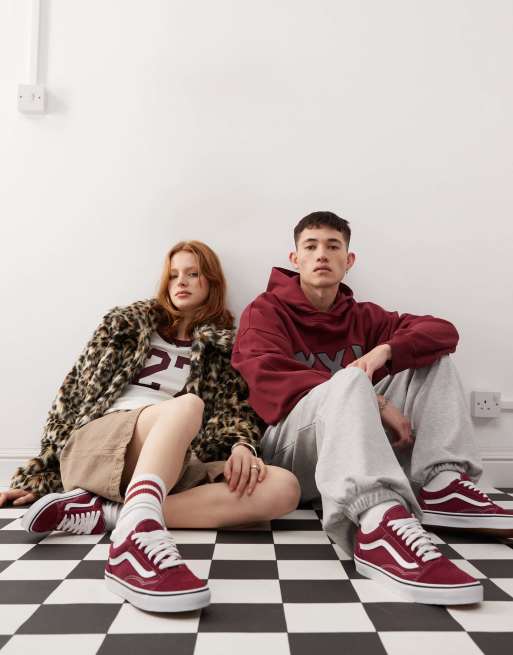 Vans - Old Skool Colour Theory - Sneakers color bordeaux