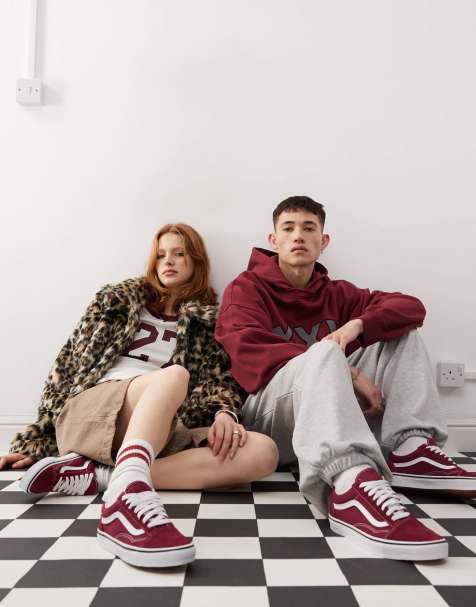 Vans Old Skool - Colour Theory - Sneakers in bordeauxrood - view 1