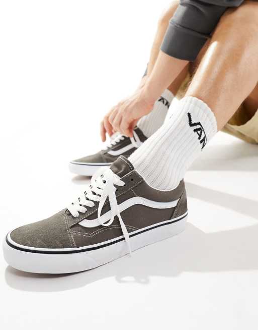 Vans Old Skool colour theory sneakers in gray