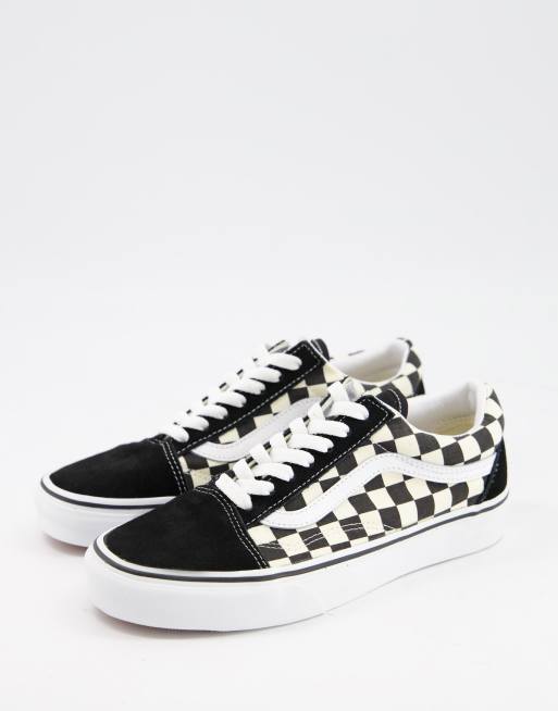 Vans old 2024 skool w szachownice