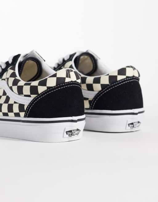 Vans – Old Skool – Czarno-białe buty sportowe w szachownicę , 3 z 5
