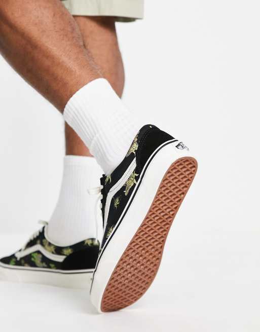 Vans Old Skool Desert Sneaker in Schwarz