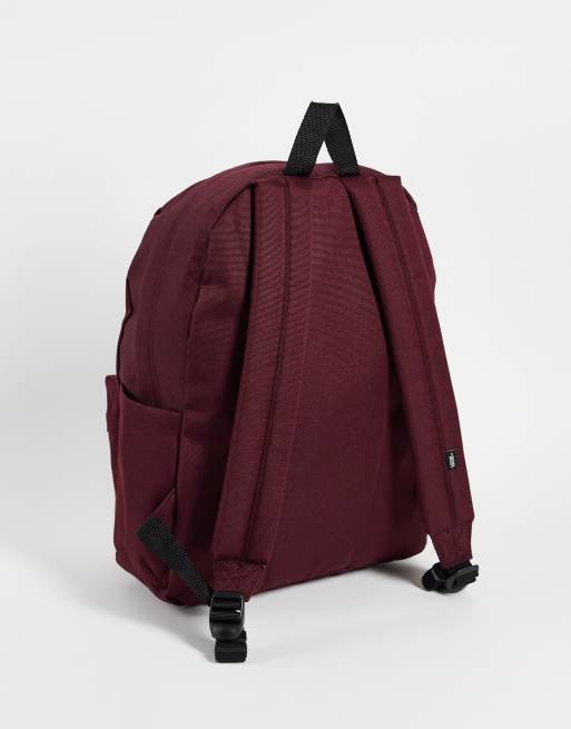 Vans Old Skool Drop V backpack in burgundy