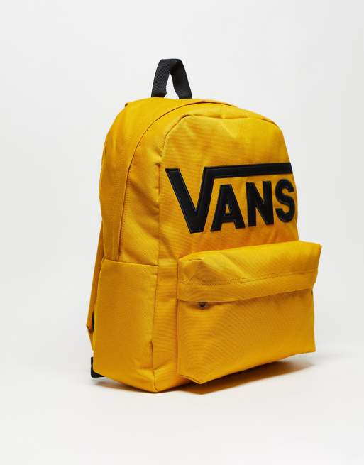 Yellow backpack online vans