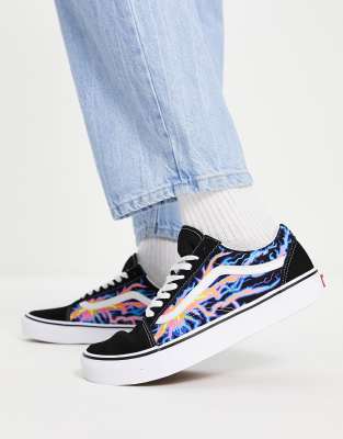 flaming vans