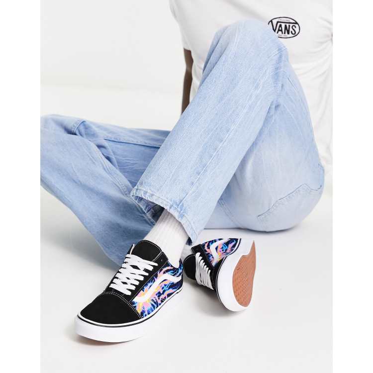 Asos flame hot sale vans