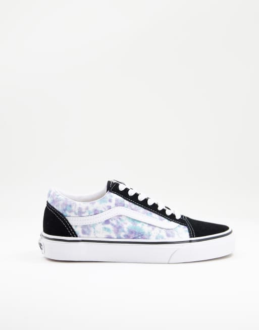 Vans Old Skool English Lavender tie dye sneakers in multi ASOS