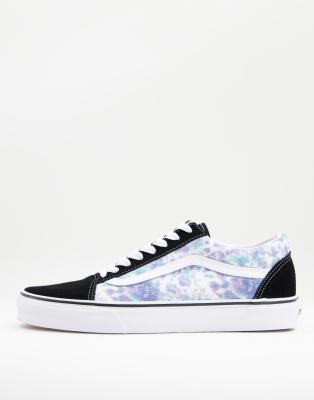 old skool tie dye vans