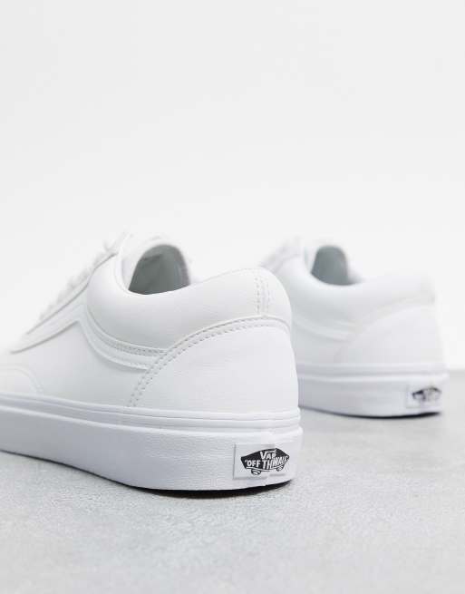 fake white vans