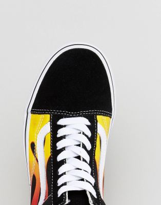 asos vans flammes