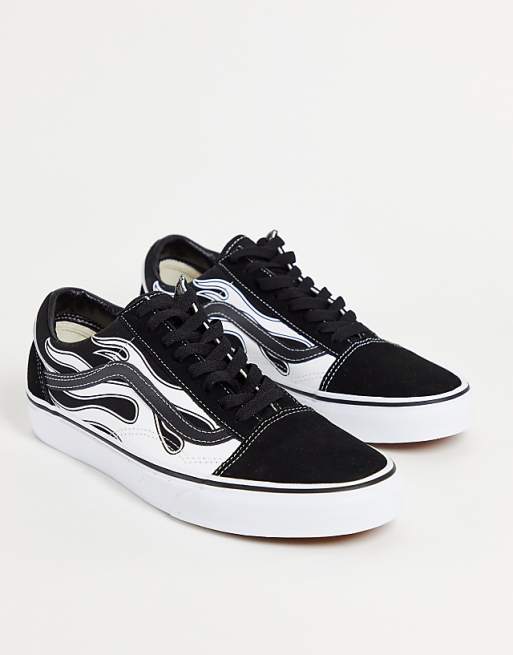 فوار الاحمر Vans Old Skool Flame sneakers in black/white | ASOS فوار الاحمر فوار الاحمر Vans Old Skool Flame sneakers in black/white | ASOS فوار الاحمر