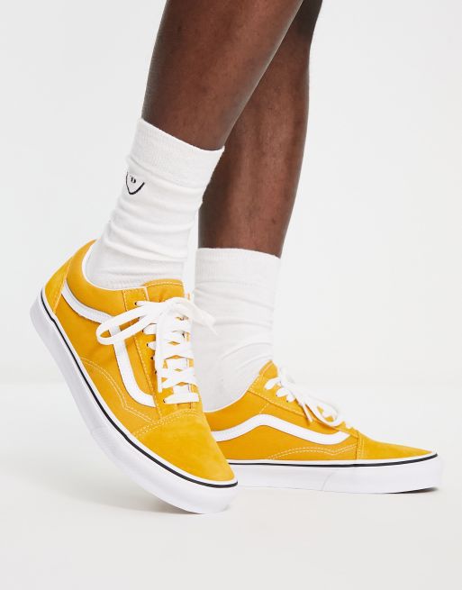 Vans old skool on sale amarillas