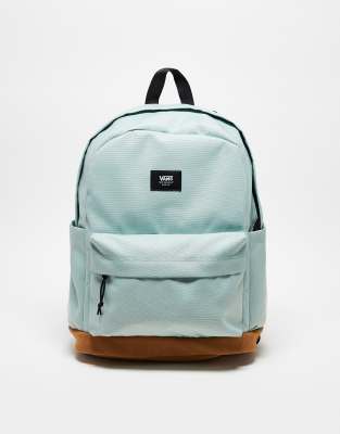 Vans - Old Skool - Grüner Sport-Rucksack-Grau