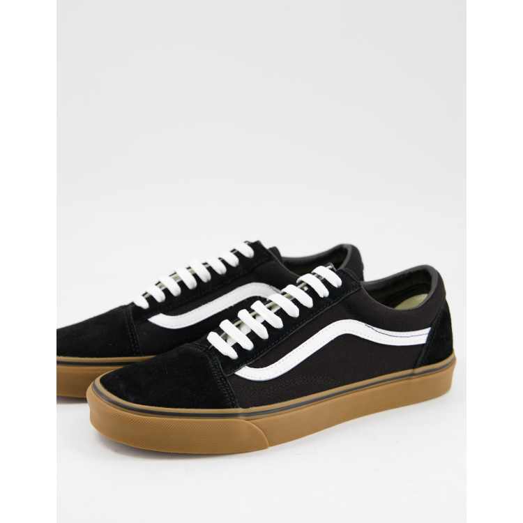 Black vans with outlet tan soles