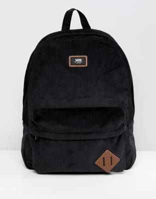 corduroy vans backpack